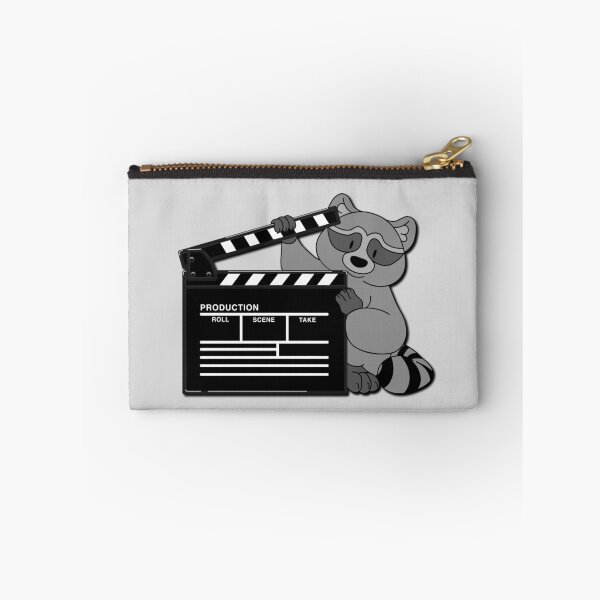 Item preview, Raccoon w/ Film Slate designed and sold by DevinCoonsMerch.