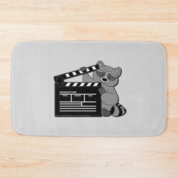 Item preview, Raccoon w/ Film Slate designed and sold by DevinCoonsMerch.