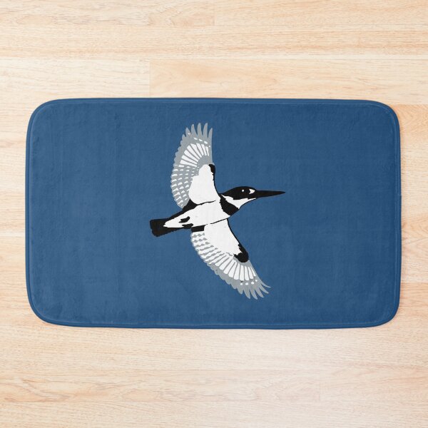 Item preview,  Belted Kingfisher in Flight designed and sold by donwillisjrart.