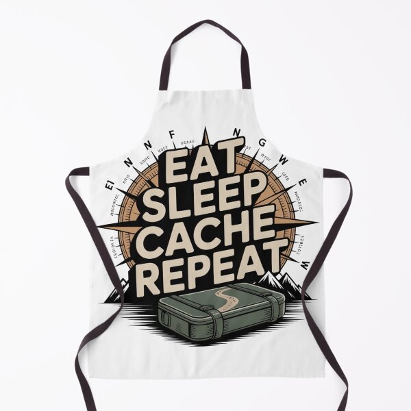 Item preview, Eat Sleep Cache Repeat Geocaching Part 2 designed and sold by MitikS.