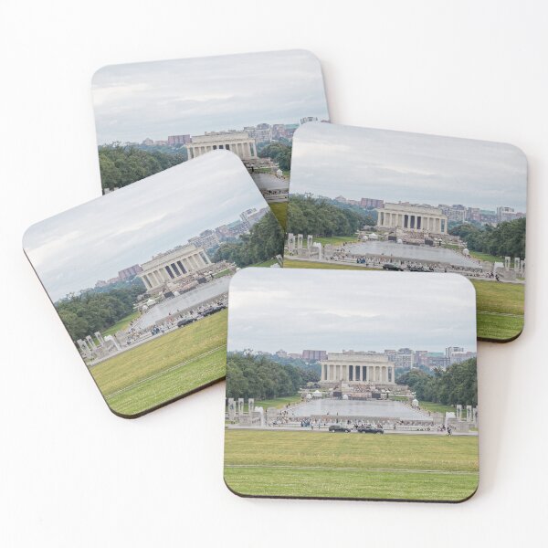 Item preview, WWII Memorial, Refelctive Pool, Lincoln Memorial designed and sold by HMBPHOTO.