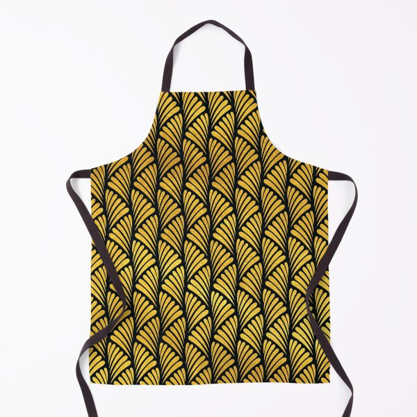 Item preview, Art Deco Golden-Hues And Black Sophisticated Pattern designed and sold by DEC02.