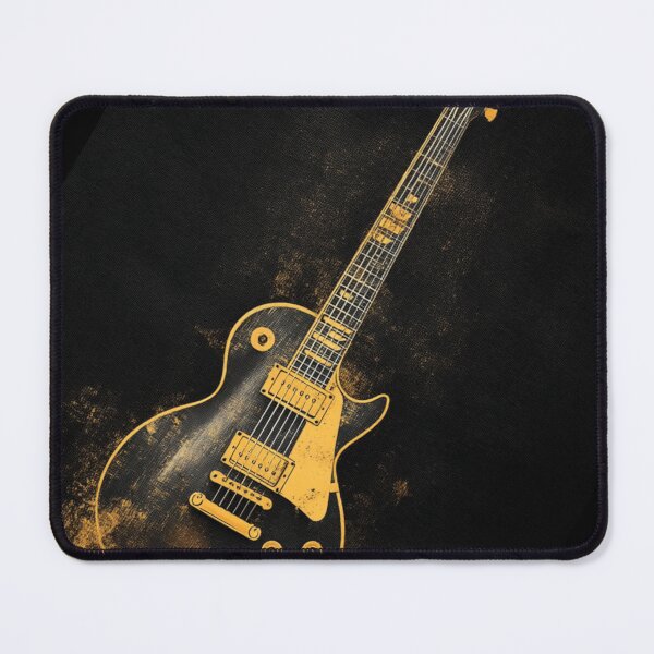 Item preview, Vintage Electric Guitar Rock Print designed and sold by CosmicRockArt.