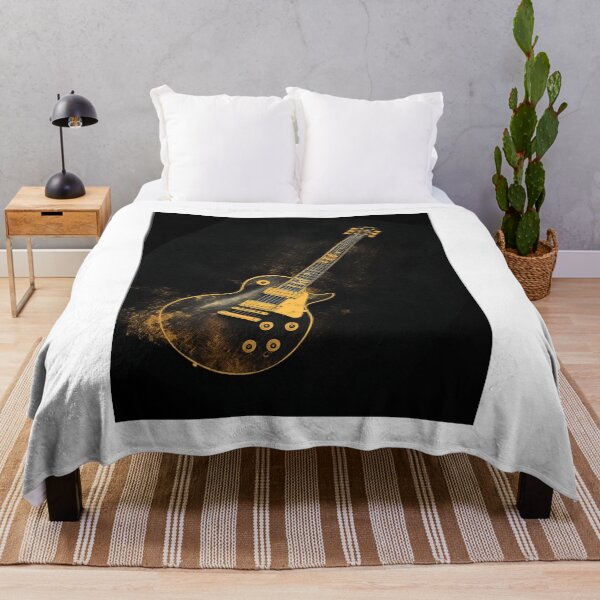 Item preview, Vintage Electric Guitar Rock Print designed and sold by CosmicRockArt.
