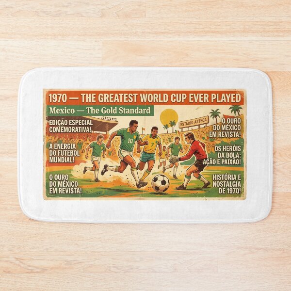Item preview, 1970 Mexico World Cup Vintage Poster Retro Football Graphic Art designed and sold by Greemo03.