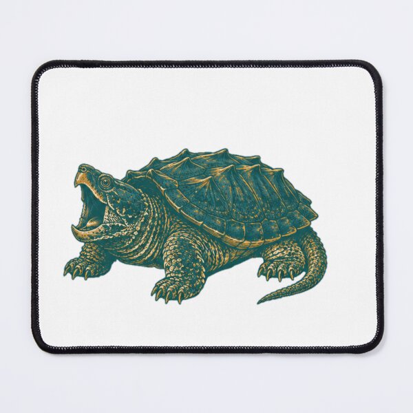 Item preview, Canyon Teal Alligator Snapping Turtle  designed and sold by TJT-GRAPHIX.
