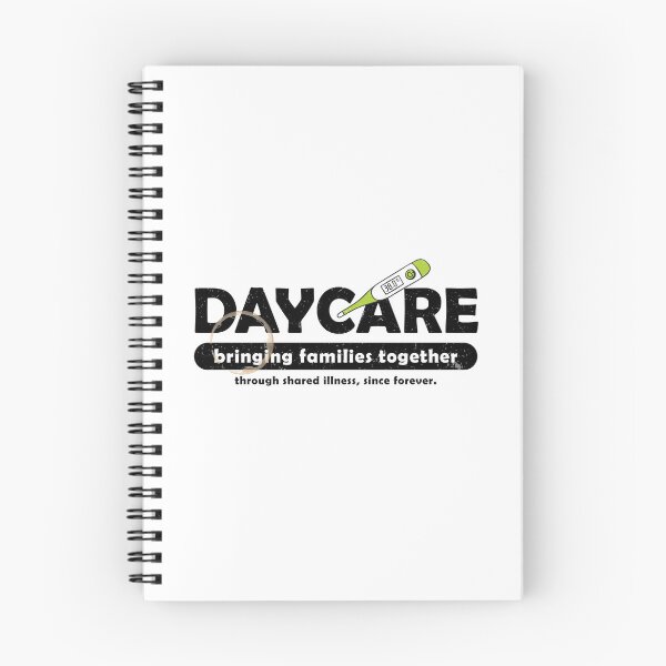 Item preview, Daycare Bringing Families Together Through Shared Illness Funny Daycare Teacher Design Black Version designed and sold by The Sticky Clipboard.