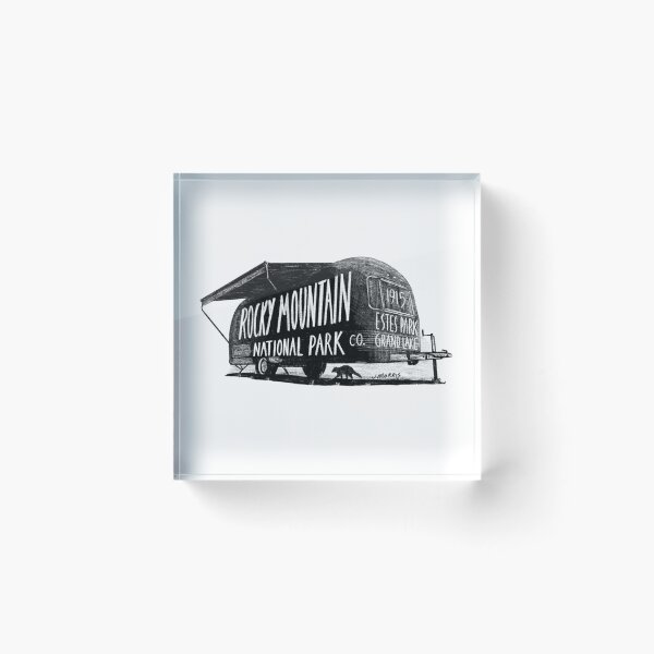 Item preview, Rocky Mountain National Park Camper designed and sold by John Morris Illustration.