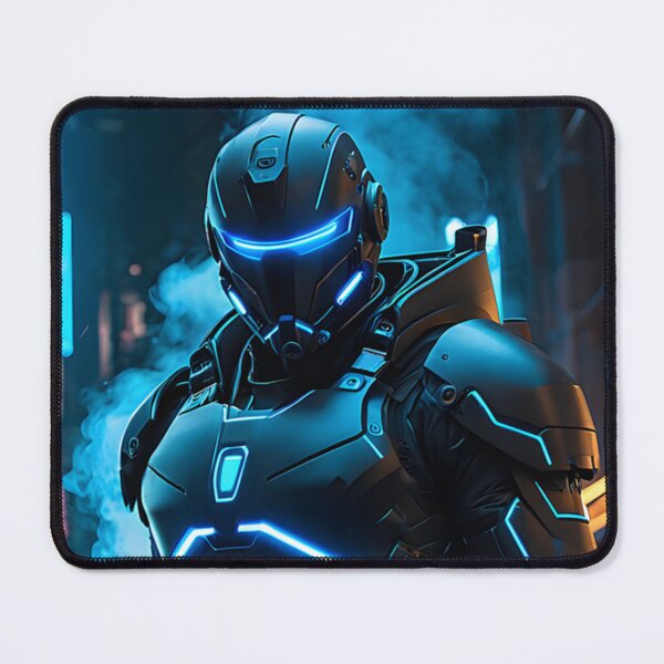 Item preview, Futuristic Mecha Soldier in Sci-Fi City designed and sold by CuteSlothWorld.
