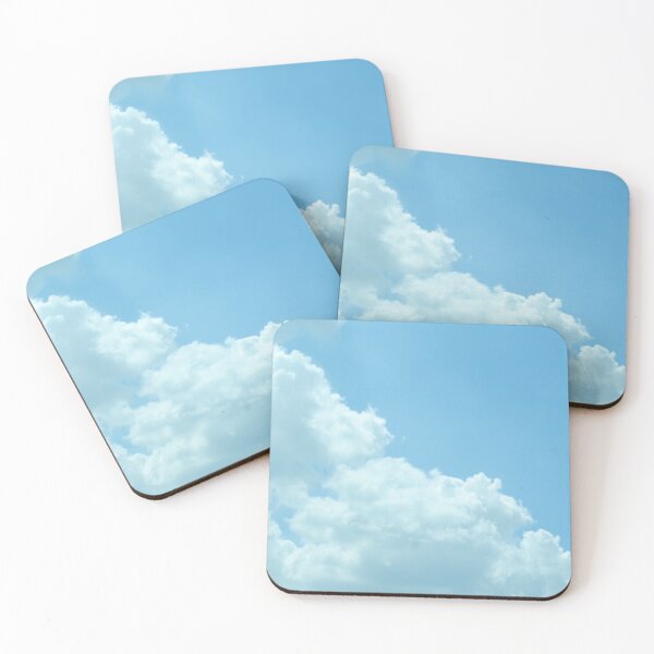 Item preview, Blue Sky with Soft White Clouds Natural Background designed and sold by Longsilp.