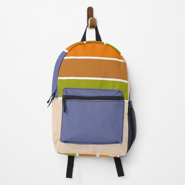 Item preview, Scandinavian 70s Fjord Vintage Retro Stripes designed and sold by Deutschic.