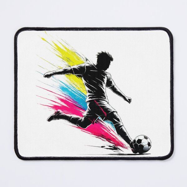 Item preview, Minimalist Soccer Striker Football Sports Fan Graphic Art designed and sold by MagicSD Designs.