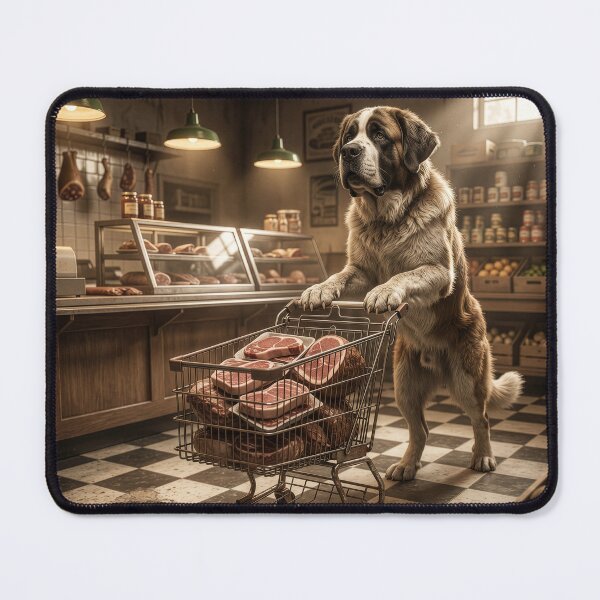 Item preview, Saint Bernard Visits the Butcher designed and sold by Tridentulus.