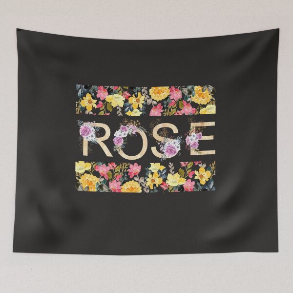 Item preview, The Rose Kpop Band Floral Aesthetic T-shirt designed and sold by Luxury Gold & Dark Aesthetic Designs.