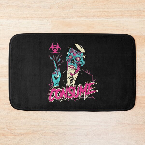 Item preview, Consume Zombie Pointing Retro Horror Graphic designed and sold by DoodleVerseDark.