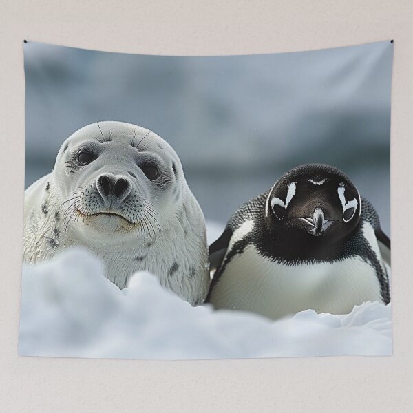 Item preview, Cute Animals of the Polar World - S03 designed and sold by FlaskLab.
