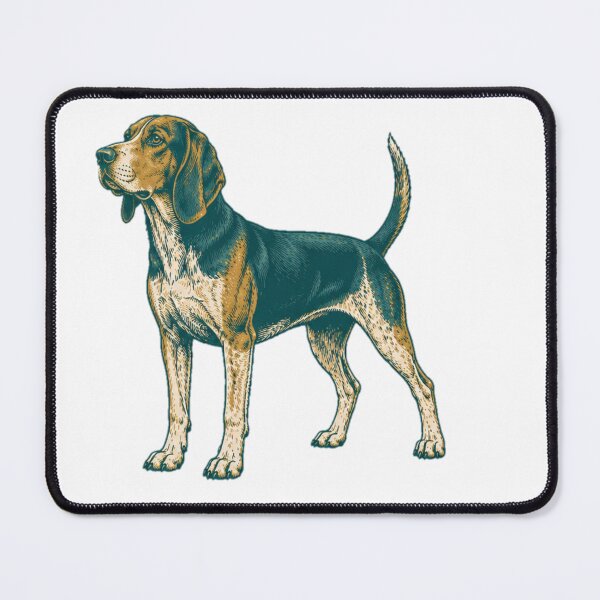 Item preview, Canyon Teal Walker Hound Hunting Dog designed and sold by TJT-GRAPHIX.