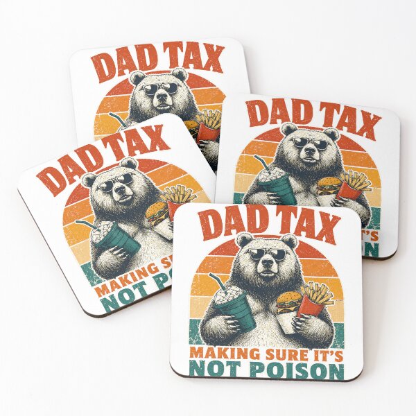 Item preview, Dad-Tax-Bear-T-Shirt_76237459---Copy designed and sold by Voila-creative.