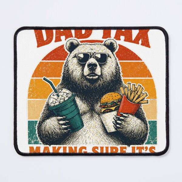 Item preview, Dad-Tax-Bear-T-Shirt_76237459---Copy designed and sold by Voila-creative.