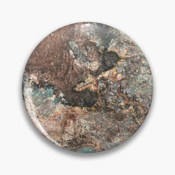 Item preview, Turquoise Colors and Fawn-Brown Hues (Faux) Marble designed and sold by DEC02.