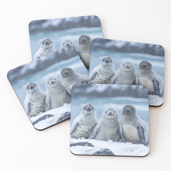 Item preview, Cute Animals of the Polar World - S05 designed and sold by FlaskLab.