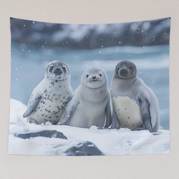 Item preview, Cute Animals of the Polar World - S05 designed and sold by FlaskLab.