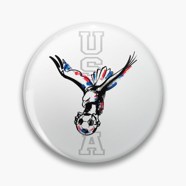 Item preview, American Soccer Supporter Eagle Mascot designed and sold by H Jonas.