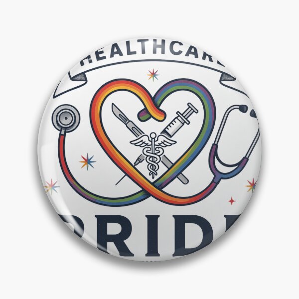 Item preview, Healthcare in Pride designed and sold by Medical Inspired Designs.