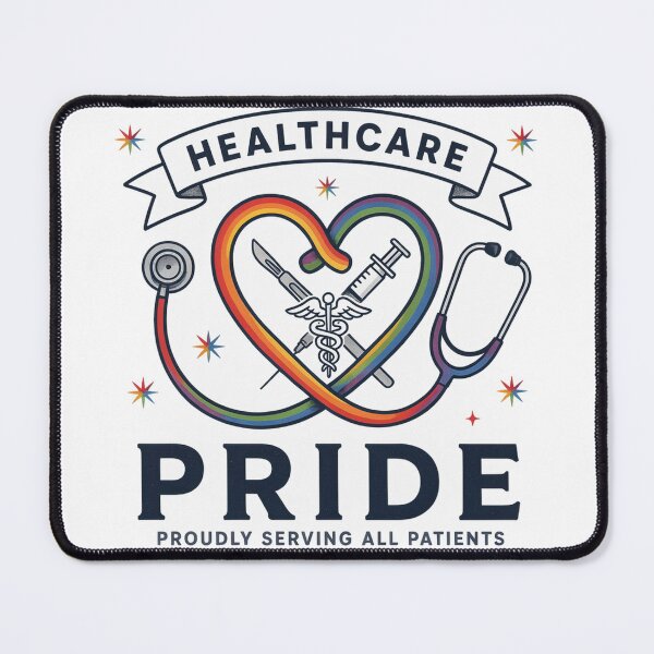 Item preview, Healthcare in Pride designed and sold by Medical Inspired Designs.