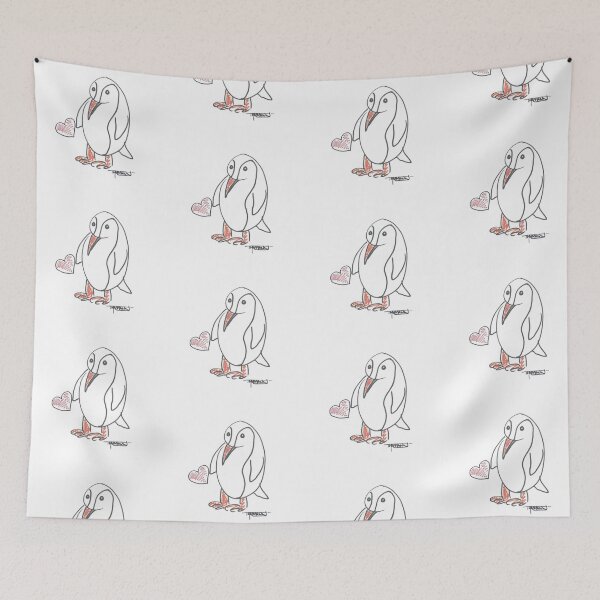 Item preview, PINGUINO WITH HEART designed and sold by Thalmann Designs TM.