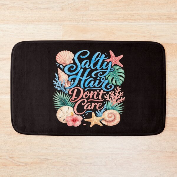 Item preview, Salty Hair Dont Care Beach Summer Watercolor designed and sold by Lozarux.