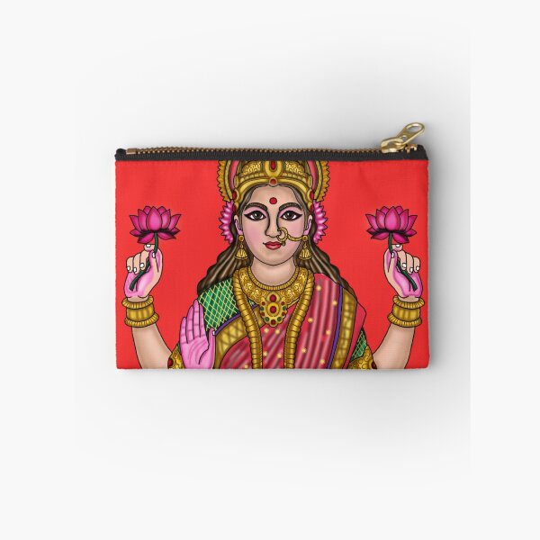 Item preview, Goddess Lakshmi Artwork | Sacred Hindu Divine Mother Digital Illustration designed and sold by Harshit_Digital_Arts.