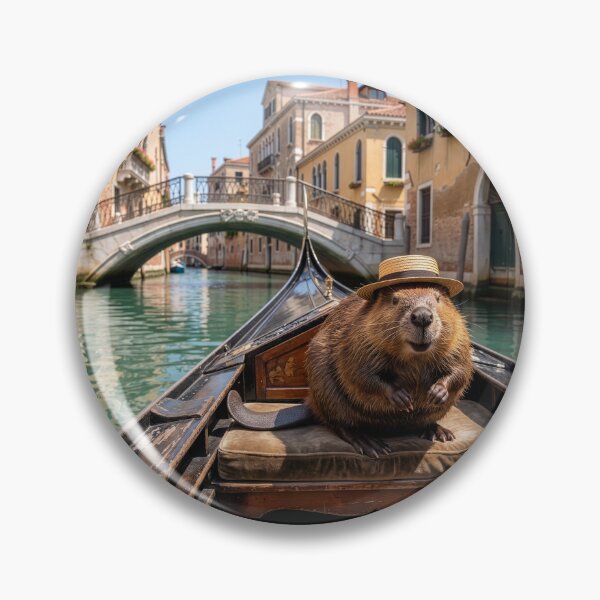 Item preview, Beaver Has Plans for Venetian Canal designed and sold by Tridentulus.