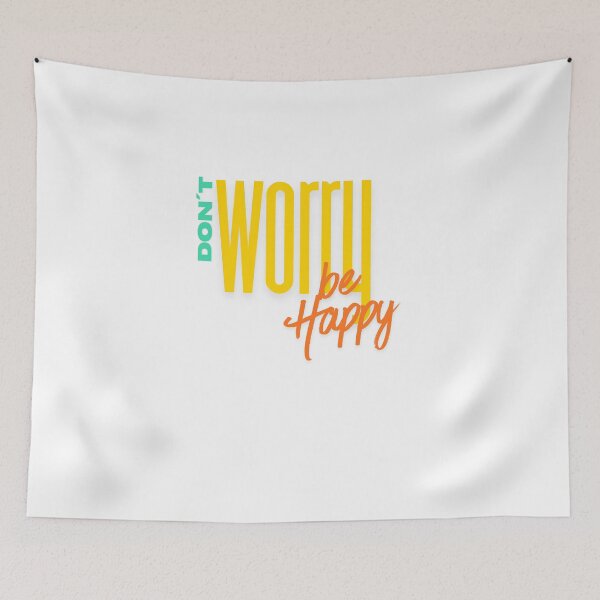Item preview, Don't worry, be happy designed and sold by mmm101.