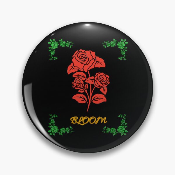 Item preview, Red Rose Bouquet Bloom Botanical Art designed and sold by DPL1993.