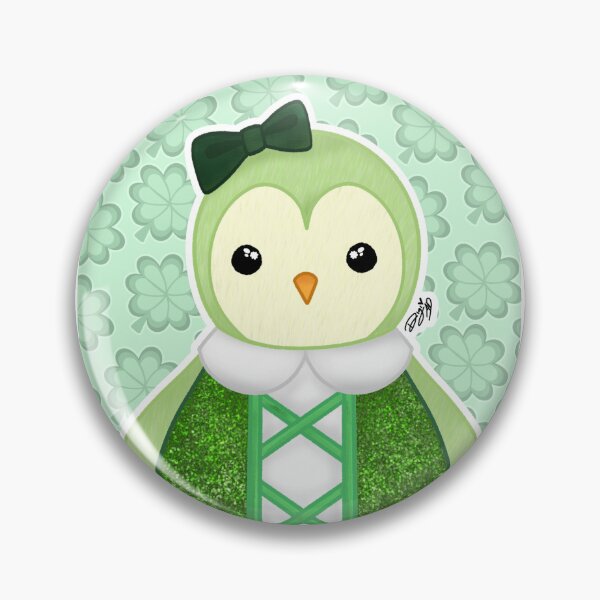 Item preview, Fabric Bird | Spring / St. Patrick's Day 2026 - Goldie designed and sold by digidoodles.
