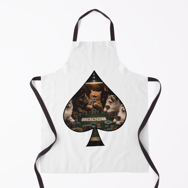 Item preview, Gambling & Poker playing Cats - Spade designed and sold by PurrfectionMeow.