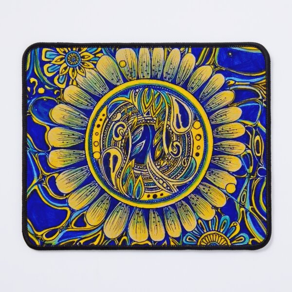 Item preview, Peacock mosaic designed and sold by Courtney Croxall.