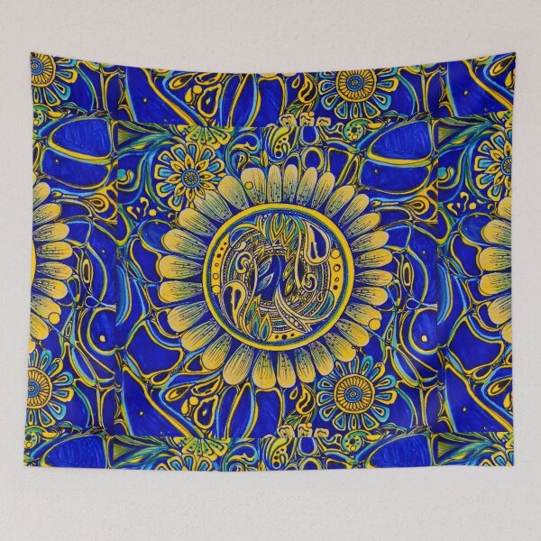 Item preview, Peacock mosaic designed and sold by Courtney Croxall.