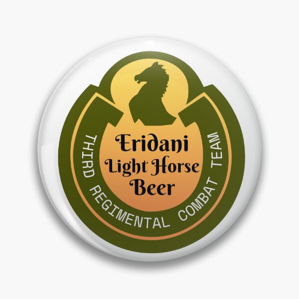 Item preview, Eridani Light Horse Beer Olive designed and sold by b-pen-art-stop.