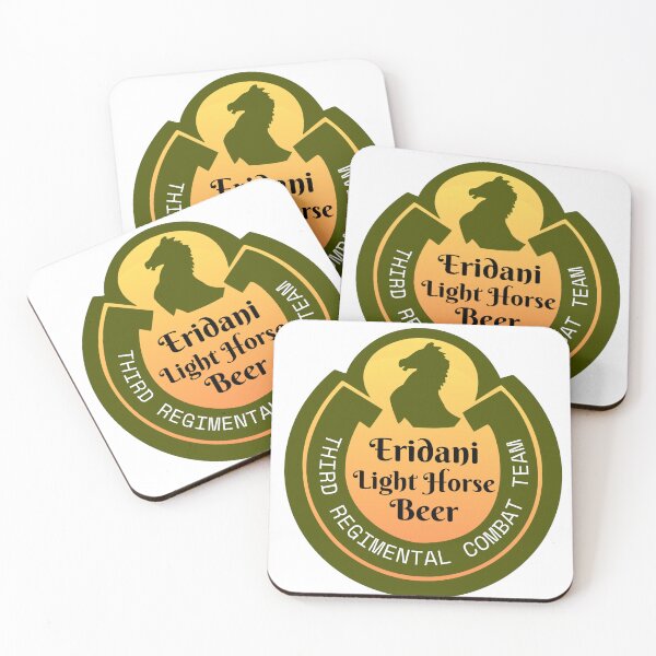 Item preview, Eridani Light Horse Beer Olive designed and sold by b-pen-art-stop.