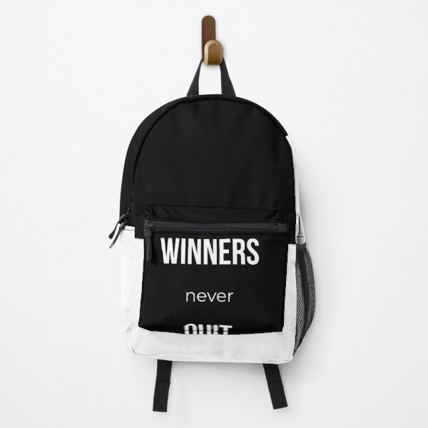 Item preview, Winners Never Quit - Motivational Quote designed and sold by VincereCo.