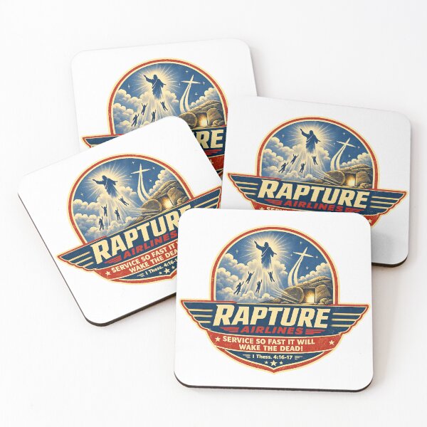 Item preview, Vintage Rapture Airlines 3 designed and sold by Embers & Incense Co..