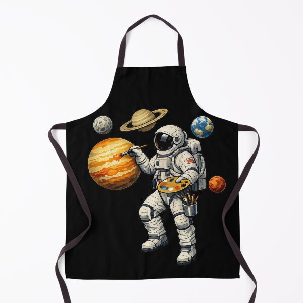 Item preview, Astronauta Pintando Planetas designed and sold by builtforyou.