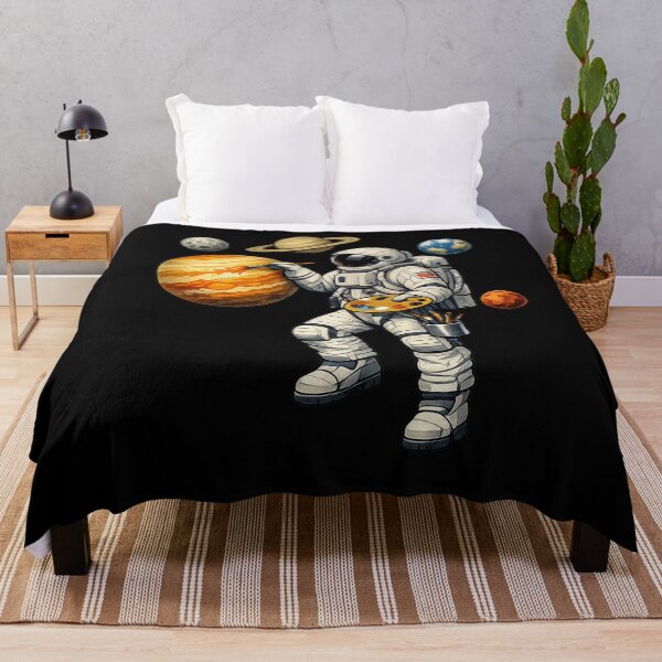 Item preview, Astronaut Painting Planets designed and sold by builtforyou.