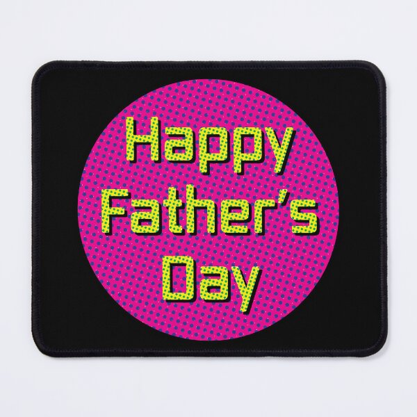 Item preview, Op Art Happy Father's Day Lettering designed and sold by cremedecolor.