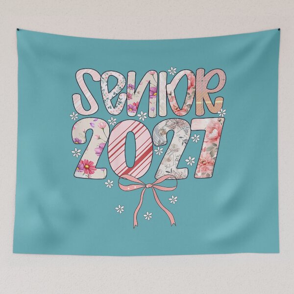 Item preview, Senior 2027 Floral Class Graduation designed and sold by MichelLoveHaris.