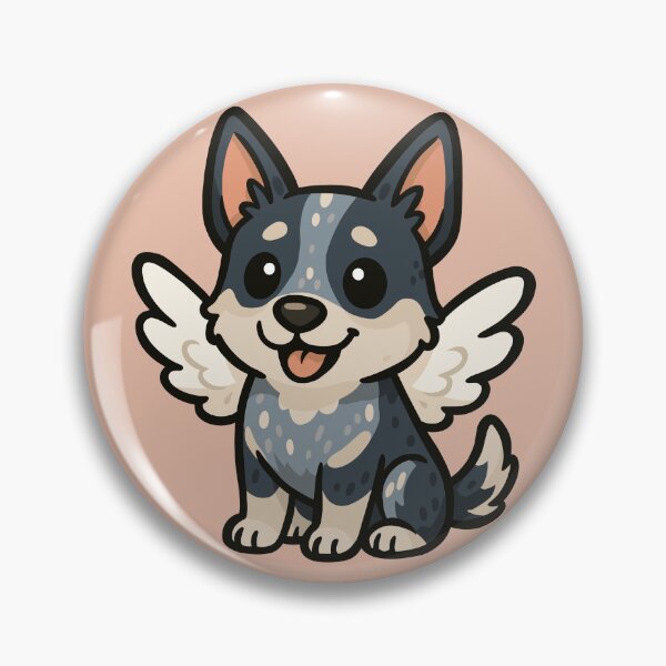 Item preview, Cattle Dog With Angel Wings designed and sold by Ghost on Toast.