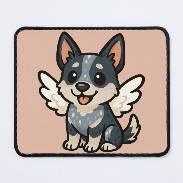 Item preview, Cattle Dog With Angel Wings designed and sold by Ghost on Toast.