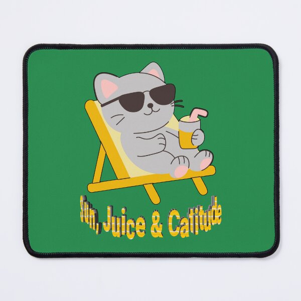Item preview, sunm juice and catitude t-shirt vocation designed and sold by NinaCreator.